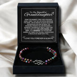 To My Granddaughter - Forever & Always - Bracelet