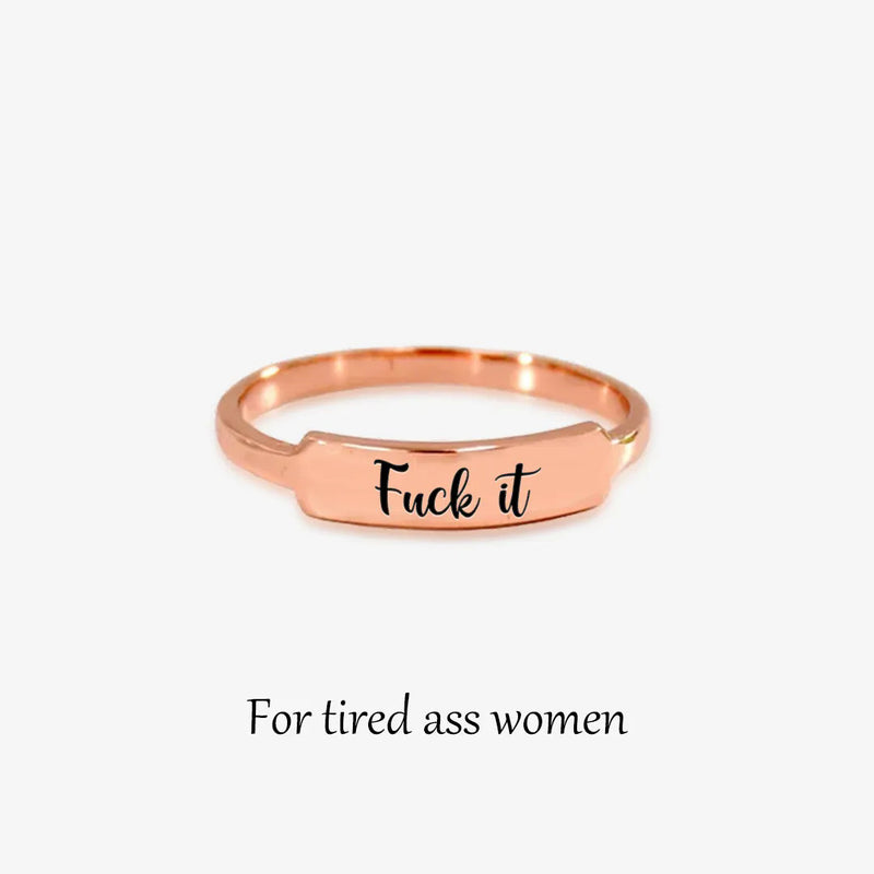 Fxck it Ring