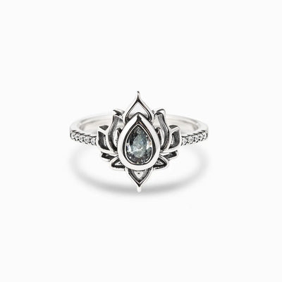 F♥︎ck It And Begin Again Lotus Ring