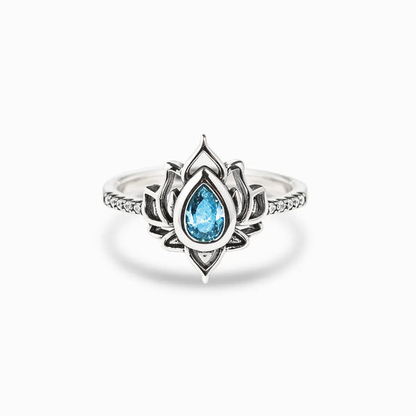 F♥︎ck It And Begin Again Lotus Ring