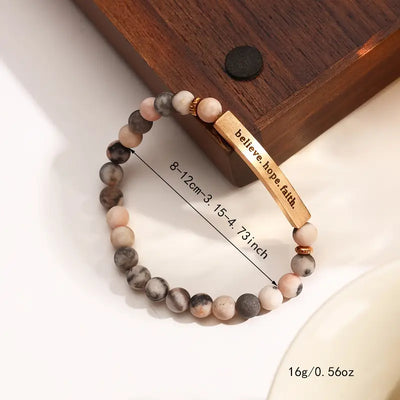 Eleganté Natural Stone bracelet