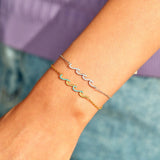 High Tides & Low Tides - Ocean Wave Bracelet