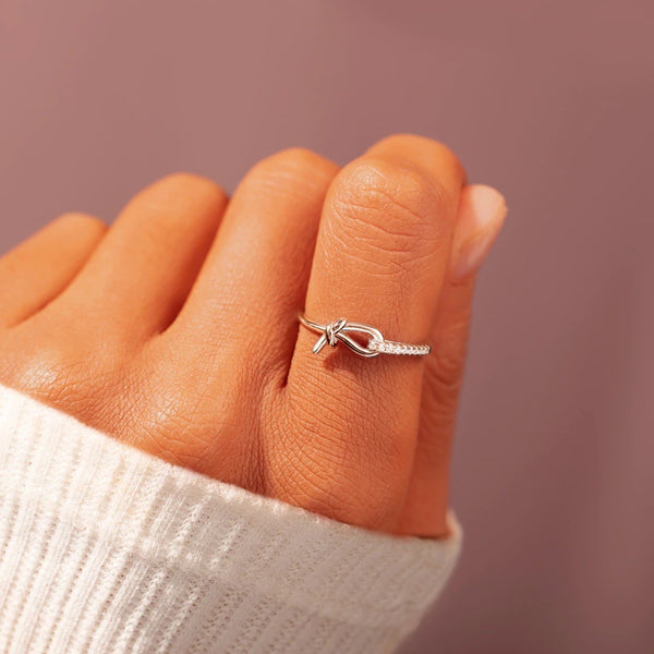 To My Best Friend - Knot Ring