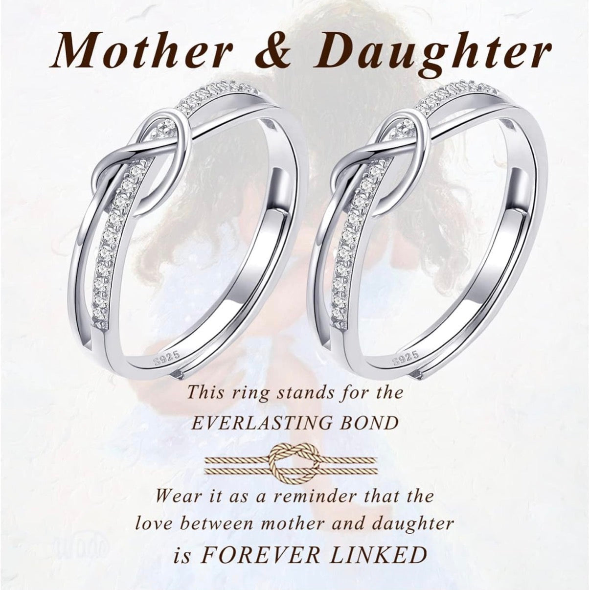 Mother & daughter - Gift Ring