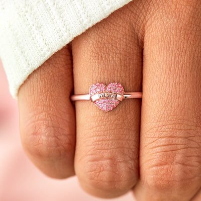 Mom Heart Ring