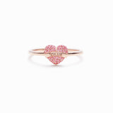 Mom Heart Ring
