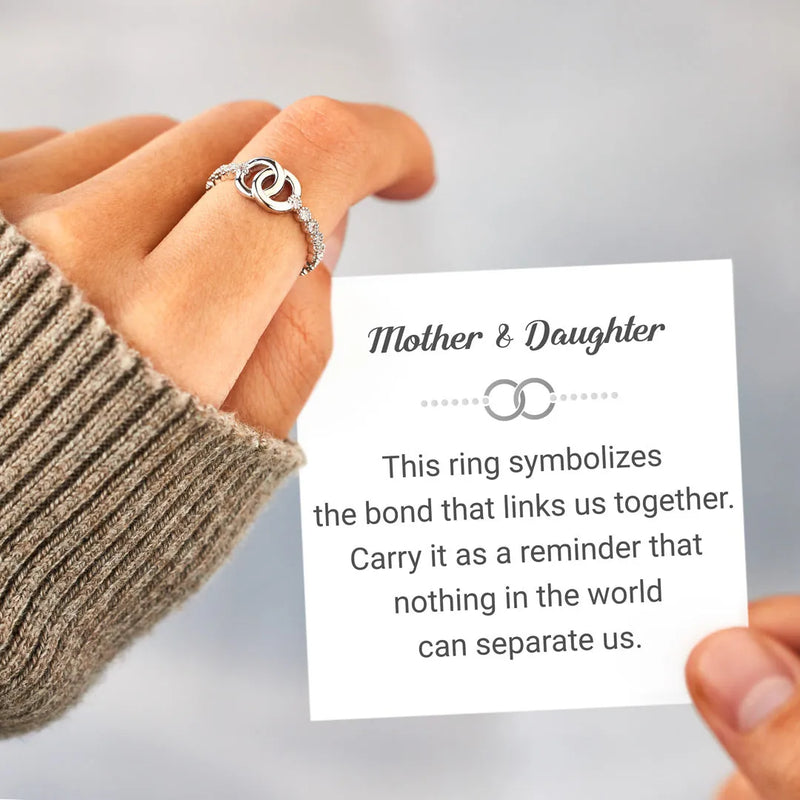 Mother & Daughter - Interlocking Ring